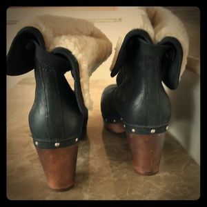 UGG boots with short heel, new
